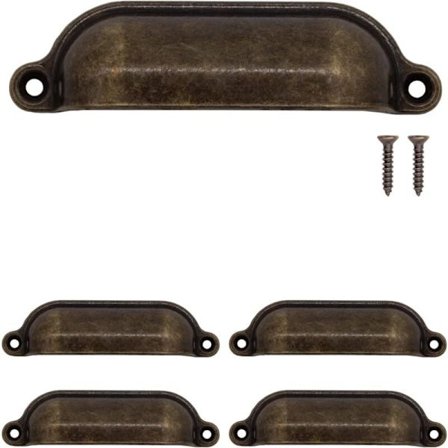 Tegninger af skuffer, møbelgreb, jern, til møbler, buffeter, kister, vintage kommode, antik bronze retro design husstil, 100 x 26