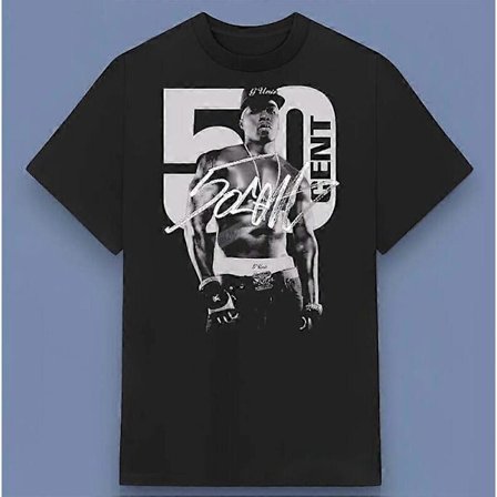 50 Cent Rap Musik T-shirt Gåva Alla Storlekar S-3XL Stil 00056