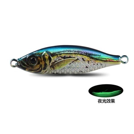 3D-printet fiskelokke Hård blæksprutteagn 60GA A