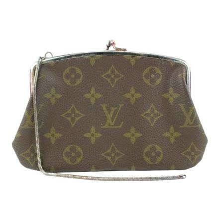 Louis Vuitton Vintage, Pre-owned Canvas louis-vuitton-bags Bruin, Dames, Maat:ONE Size