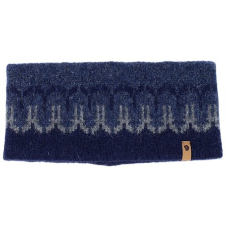 Fjällräven - Sininen headband Beanie - Övik Path Knit Dark Navy/Navy Headband @ Hatstore