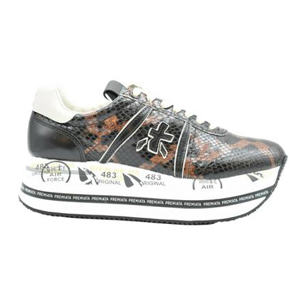 Premiata, Laced Shoes Grijs, Dames, Maat:39 EU