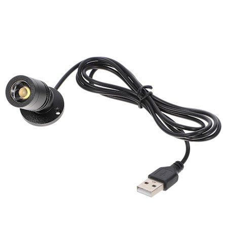 Smykkeskilt Liten Spotlight USB-drevet Innendørs LED-spot