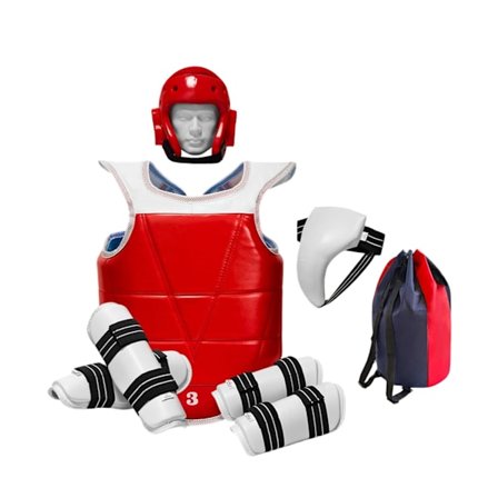 Raskt justerbart Taekwondo sikkerhetsutstyr for trening, sparring og kampsport