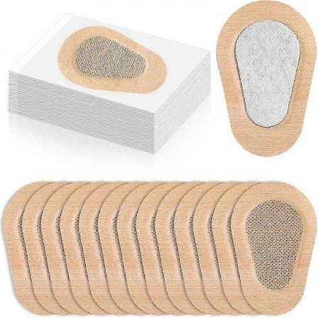20 stk. selvklæbende øjenlapper, åndbare øjenlapper til voksne, engangs øjenlapper, latexfri selvklæbende bandager til dovne øjne [HK]