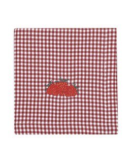Duk Kerstin rutete resirkulert Rød