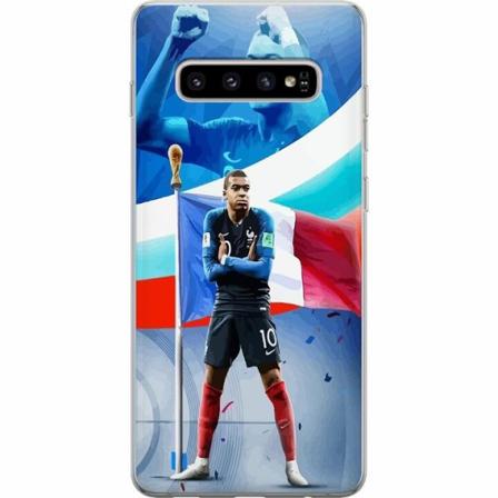 Samsung Galaxy S10+ Genomskinligt Skal Kylian Mbappé