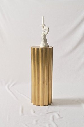 Jotex - Podest Goldfarben - CHANTESSE - Kaufe Beistell- und Ablagetische bei Jotex