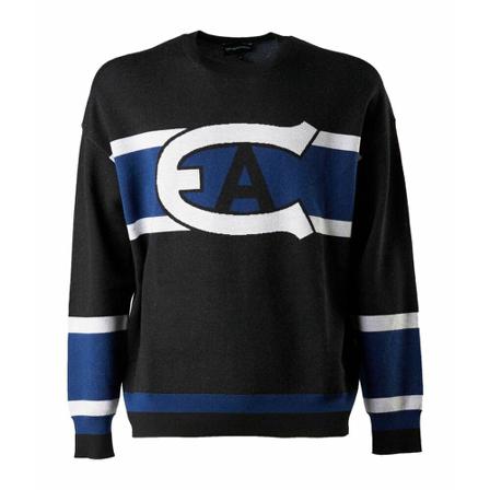 Emporio Armani Sweatshirts Blå, Herre
