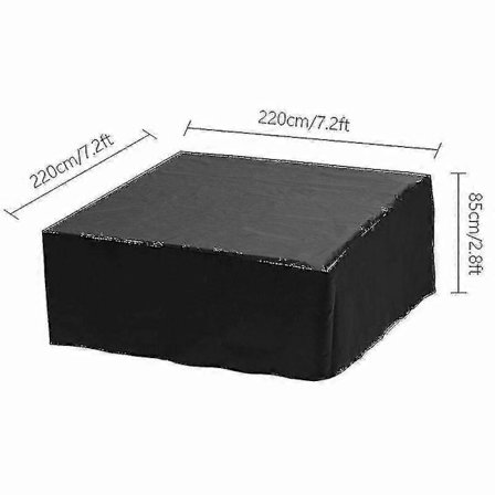 Vanntett Firkantet Boblebadtrekk Utendørs Spa Trekk - WELLNGS