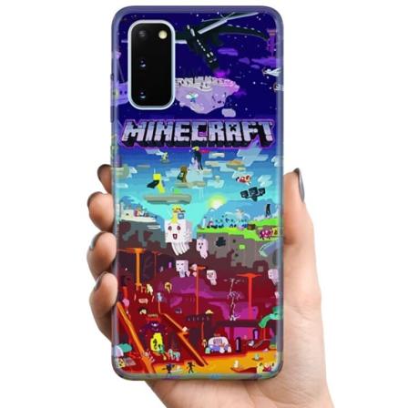 Samsung Galaxy S20 TPU Mobilcover MineCraft
