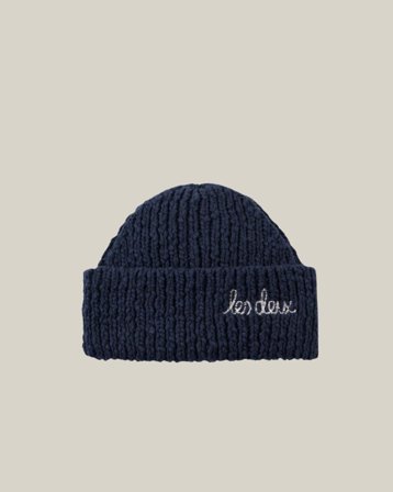 Les Deux Errol Cotton Beanie Kids Sininen Hatut Pojat - Kids Brand Store