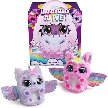 SPIN MASTER PUFFICORN HATCHIMALS ALIVE HEMLIG LUCKA