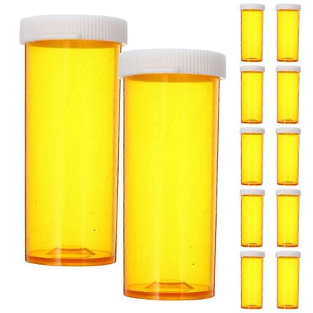 Rejsepilleorganisator Plastik Medicinpilleflaske til Opbevaring 12 Stk.