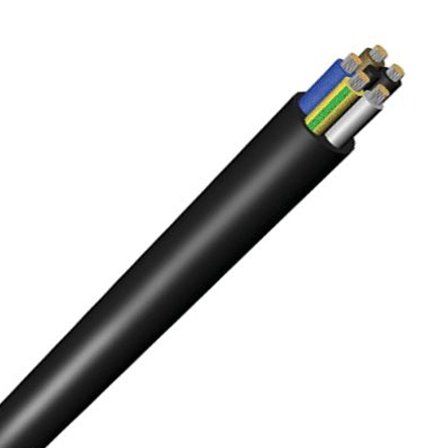 EL Gummikabel 5G2,5mm2 450/750V H07RN-F metervare 1-500m