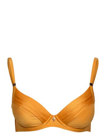 Amber Lydia Top Swimwear Bikinis Bikini Tops Push-up Bikinitops Orange Panos Emporio
