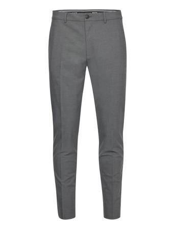 Slhslim-Josh Grey Trs Adv B Kostymbyxor Formella Byxor Grå Selected Homme