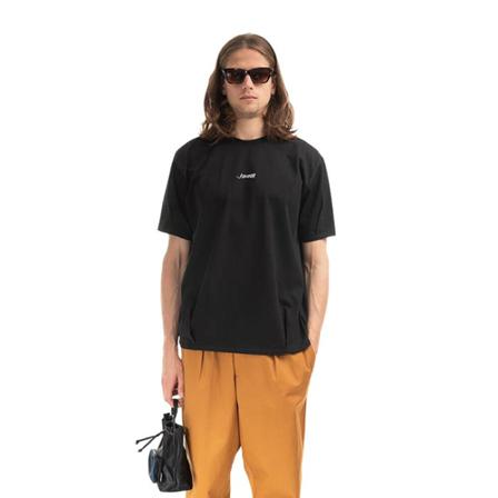 Ader Error, Koszulka męska Ader Error T-Shirt Blafwht 02Bk A3 Czarny, Mężczyzna, Rozmiar: S/M