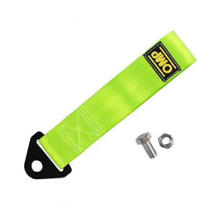 Højstyrke nylon slæbestrop universelle trailer reb bil racing slæbe reb trailer reb kofanger trailer slæbestrop