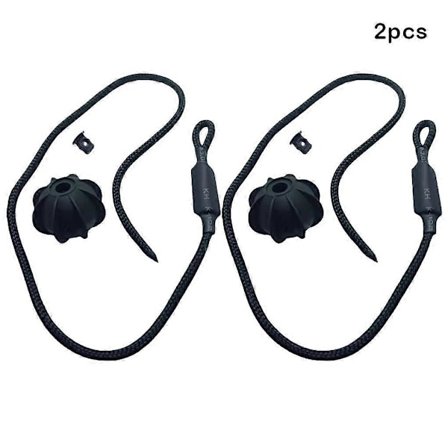 2 stk. Bil Baghylde Stropper Kugleholder Snor Køretøj Bagklap Snor Bagagerum Opbevaringspakke Bakke Låg Reb Nylon Sling