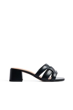 NA-KD Mules à lanières croisées - Sandales - Noir - EU 38