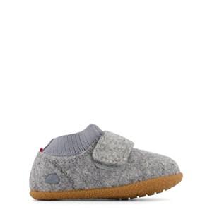 Kids - Viking Gray Njord Slippers 27 EU - Slippers - 27 EU - Grey - Junge