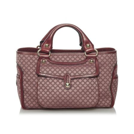 Celine Vintage Handbags röd, Dam Vintage Väskor, Dam, Storlek: ONE SIZE