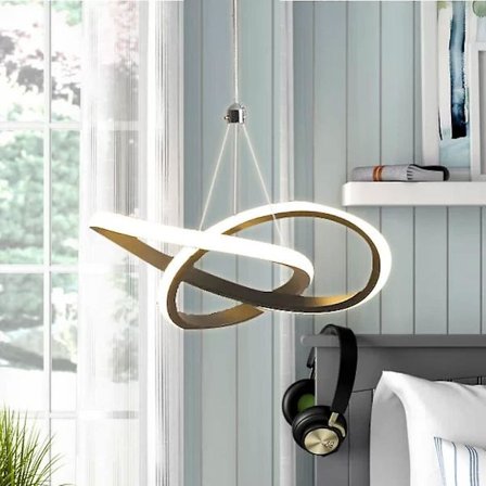 22cm 1-ljus 15W Mini Hänglampa LED Stämningslampa