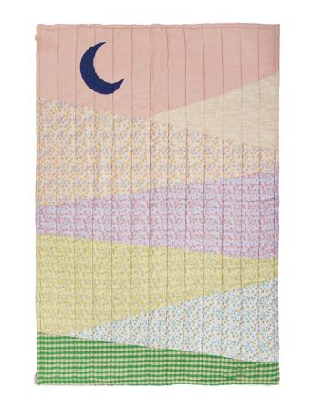 Pleasantly Vista Quilt Multi Stk. Home Textiles Cushions & Blankets Blankets & Throws Multi/mønstret Juna