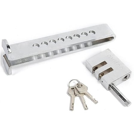 Bilstöldsskydd Broms Koppling Lås, Bilsäkerhetsskydd Säkerhetsverktyg, Bil Dold Broms Gaspedal Lås med 3 Nycklar