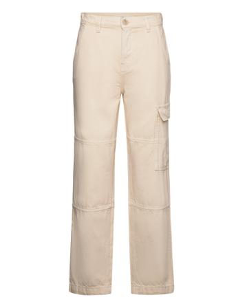 Pocket Cargo Jeans Beige Mango