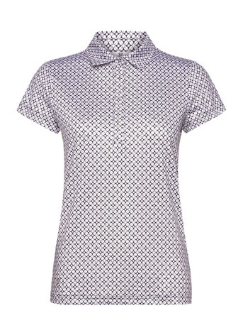 Sheermotion Cap S Polo Shirt Patterned Daily Sports