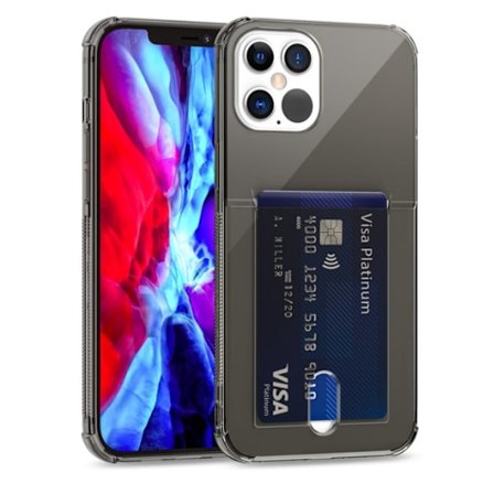 Flexicase Skal med Kortplats iPhone 13 Pro - Svart