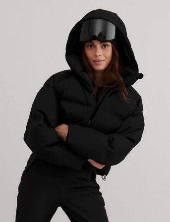 aim ́n Cortina Puffer Jacket - Black - XL