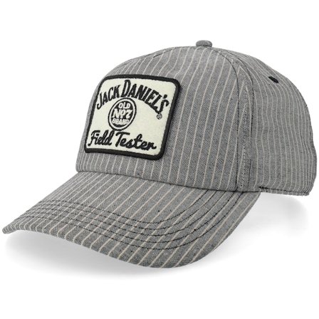 American Needle - Šedá adjustable Kšiltovka - Jack Daniel ́s Miller Lite Grey A-frame Adjustable @ Hatstore