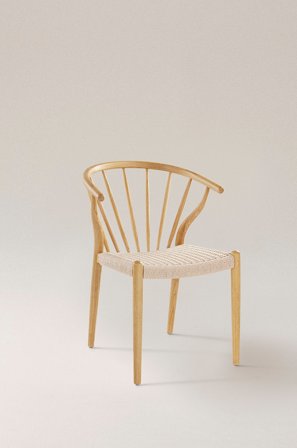 Jotex - Stol Natur - SAREK - Kjøp Spisestoler & kjøkkenstoler hos Jotex