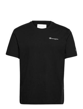 Crewneck T-Shirt Black Champion Rochester