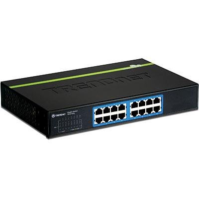 TRENDnet TEG S16Dg - switch - 16 porter - TAA-samsvar