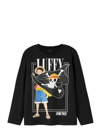 name it Nkmark Onepiece Ls Nreg Top Box Noos Vde - Black - 116
