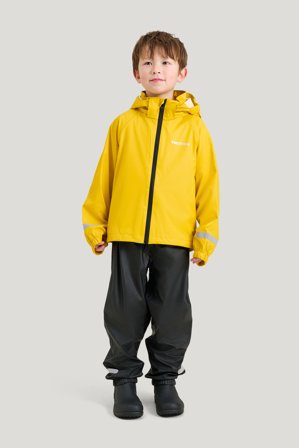 Tretorn Kids Packable Rainbreaker Set — Regnställ Barn — Gul | Ytterkläder, Gummistövlar, Jackor & Regnkläder för Dam, Herr & Barn