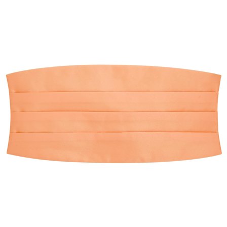 Pfirsichfarbener Kummerbund für Männer - Kummerbunde