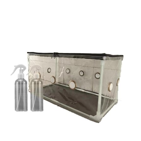 Sopp Monotub Kit Hjemme Soppdyrkingssett Sopp Telt Spar Dine Mykologi Soppdyrkingsposer Med Plugger & Filtre For Frisk Luftutveksling