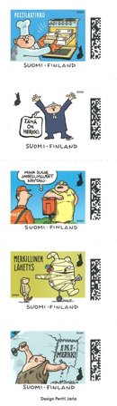 Finland - Fingerpori - Postfrisk sæt 5v
