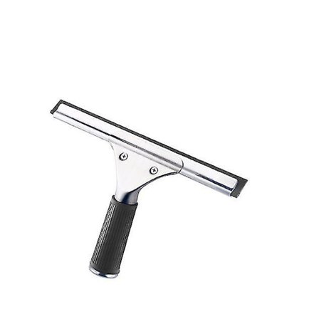 Rustfrit Stål Vindue Skraber, Husholdning, Glasrenser (1 stk - sort