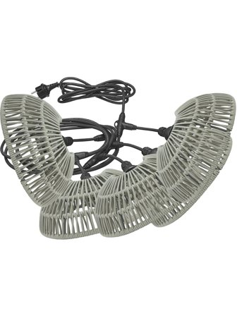 PR Home Flex Out 1216503-6620 Lysslynge 6,5 m, 5 lampeholdere, Belysning