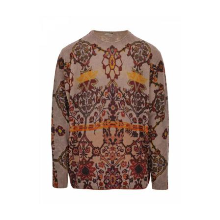 Etro, Knitwear Rood, Heren, Maat:S,wol