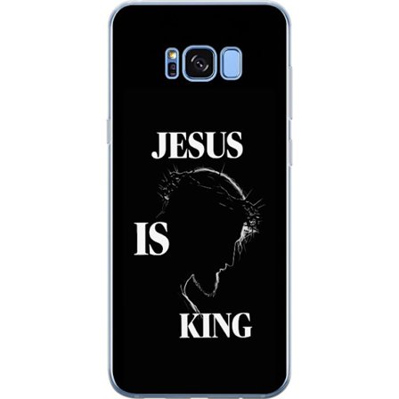 Yhteensopiva Puhelinkuori Samsung Galaxy S8 Värikkäitä kawaii-hahmoja pinottuna pystysuunnassa violetilla taustalla, pehmeillä muodoilla ja leikkisäll