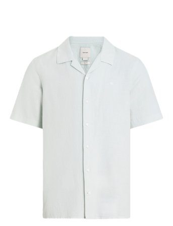 Calvin Klein | Linen Cotton Cuban S/S Shirt | S