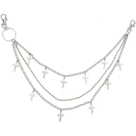 Bukse Kjede Lommekjede Punk Kjede Hip Hop Butterfly Lås Charm Jeans Kjeder Rock Kjeder for Kvinner Menn Hipster Kvinner Fa