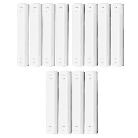 Magneter til fluenet, pakke med 12 fluenet, vinduer, magnetiske strimler, magnetisk klips, magnetisk C